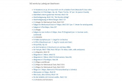 NWDB Werke Beethoven