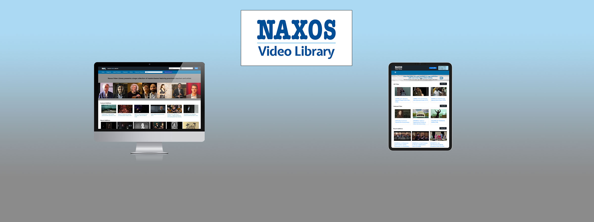 Das audiovisuelle Pendant zur Naxos Music Library